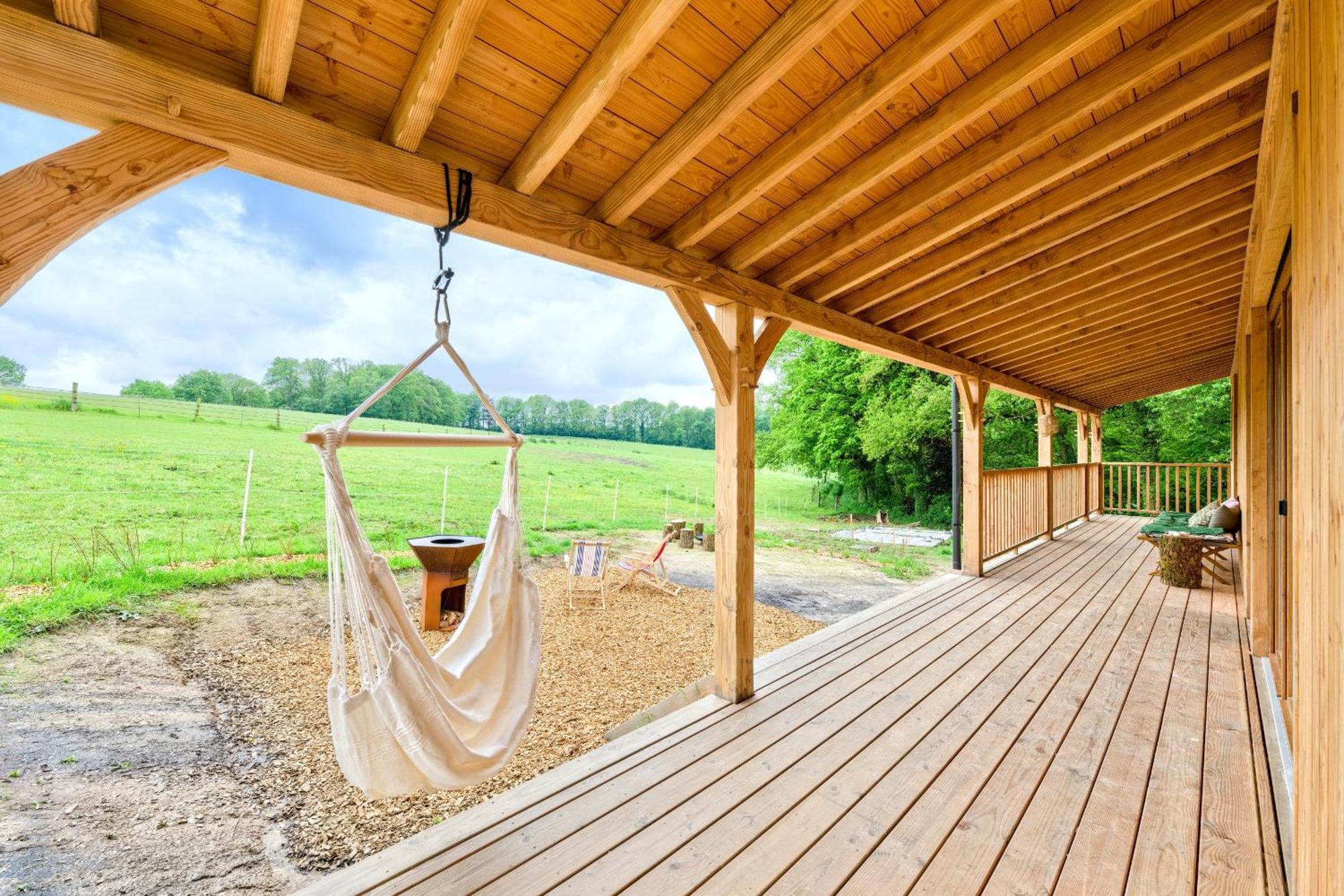 Les Cabanes Champetres - Le Domaine Des Trois Tilleuls Villers-la-Ville Exterior photo