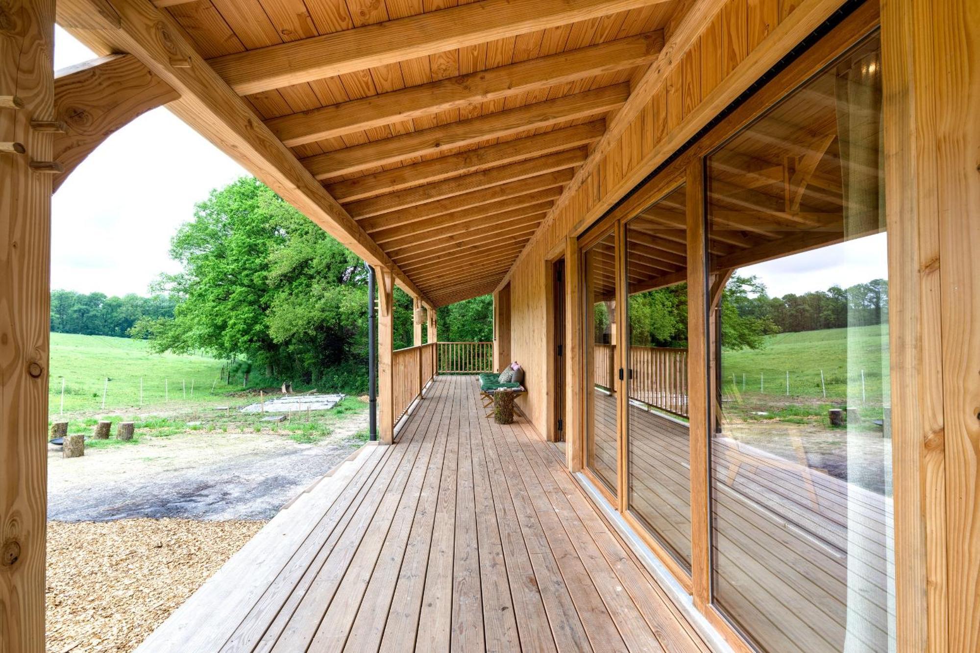 Les Cabanes Champetres - Le Domaine Des Trois Tilleuls Villers-la-Ville Exterior photo